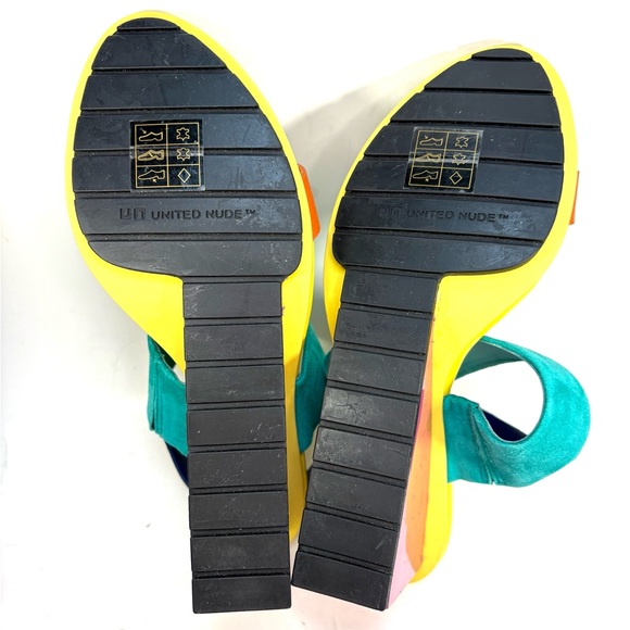 United Nude Delta Wedge Sandal | 38 - Picture 8 of 9